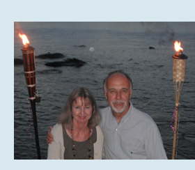Photo of Mike and Sarah. 